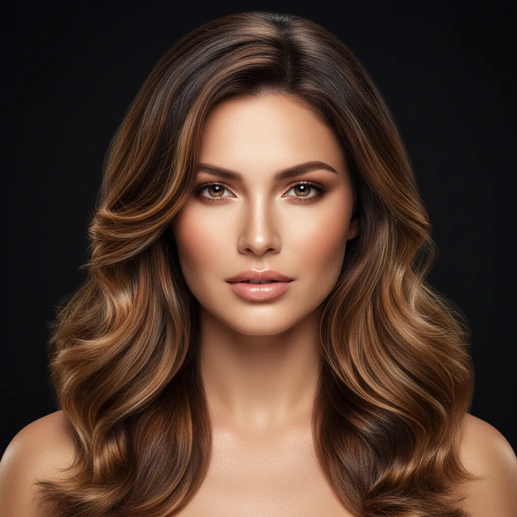 Balayage highlights resultaat